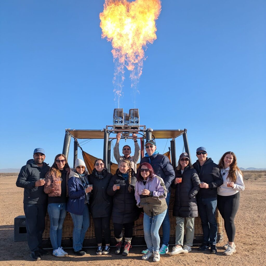 Q_Hot Air ballooning!